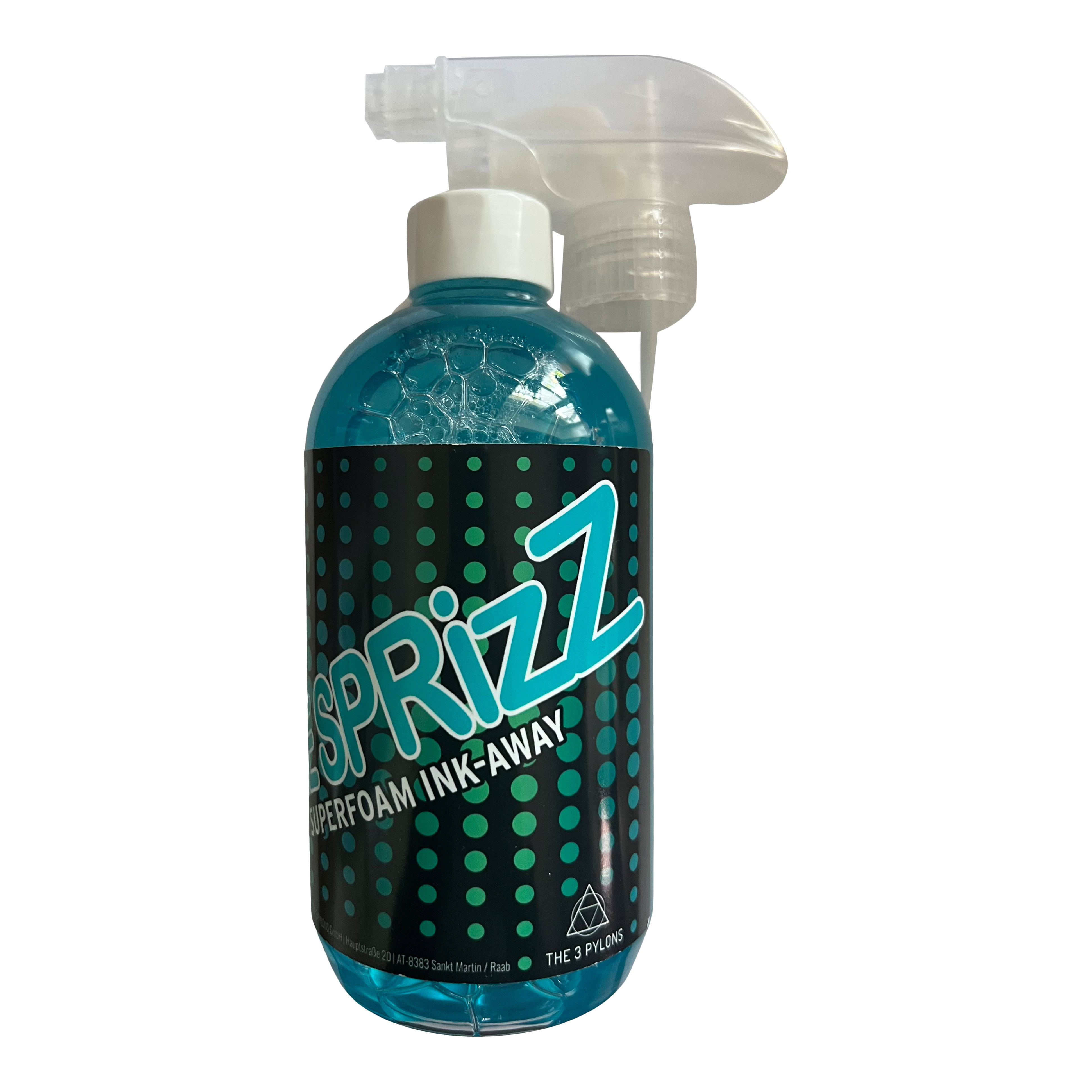 Preview: THE SPRizZ - The Ink Away Solution - ready to spritz 500 ml - Superfoam Ink-Away