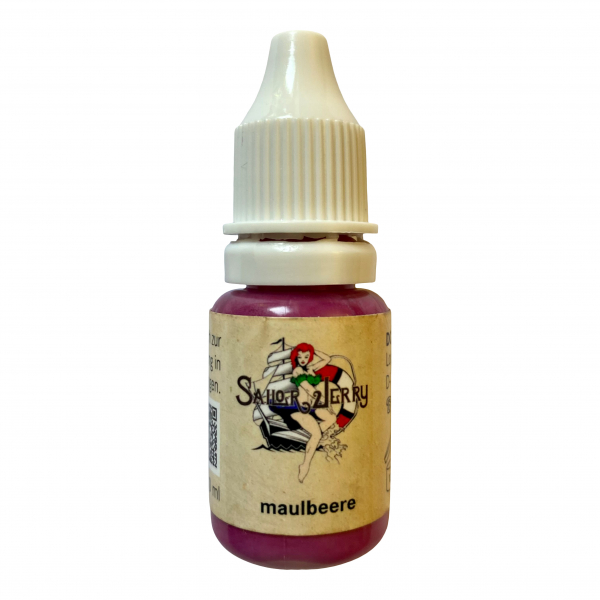 REACH-konforme Sailor Jerry Tattoofarbe, maulbeere, 10ml